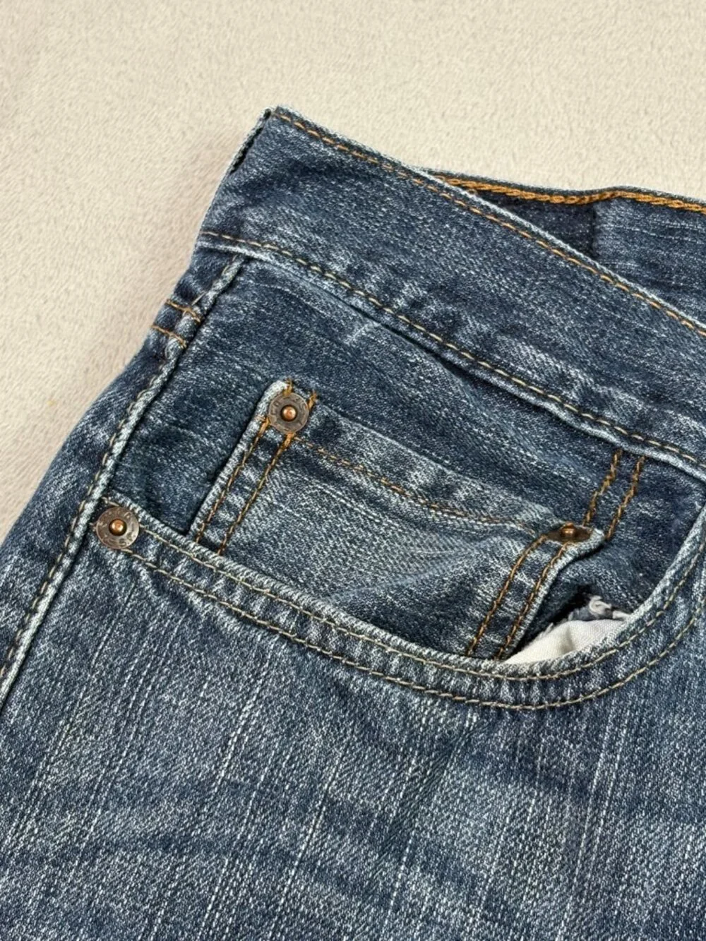 Levi’s 559 Relaxed Straight Mens Blue Denim Jeans Size 36x30 Pants Medium Wash